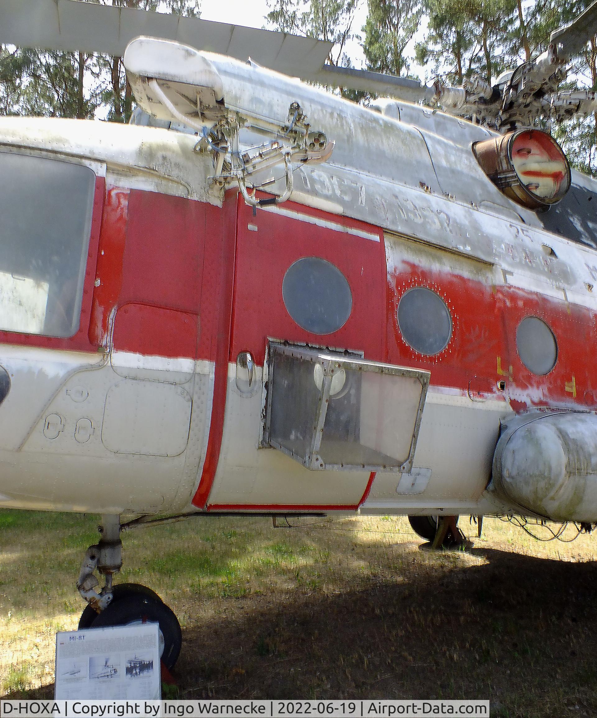 D-HOXA, 1967 Mil MI-8T C/N 0211, Mil Mi-8T HIP-C at the Luftfahrtmuseum Finowfurt