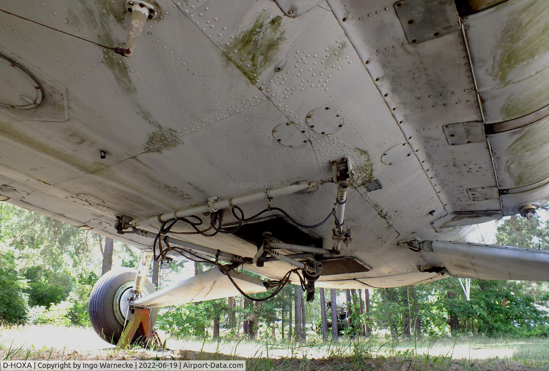 D-HOXA, 1967 Mil MI-8T C/N 0211, Mil Mi-8T HIP-C at the Luftfahrtmuseum Finowfurt