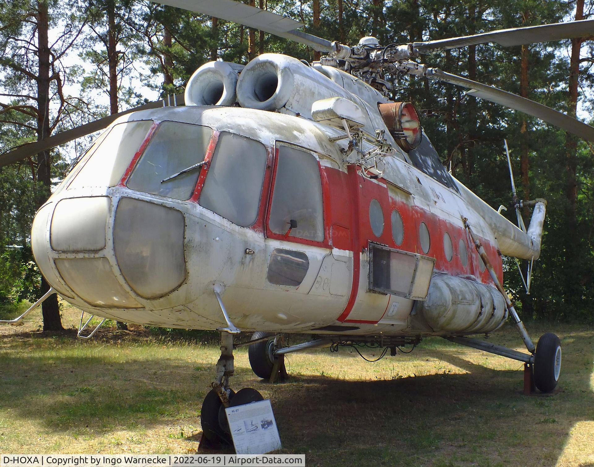 D-HOXA, 1967 Mil MI-8T C/N 0211, Mil Mi-8T HIP-C at the Luftfahrtmuseum Finowfurt
