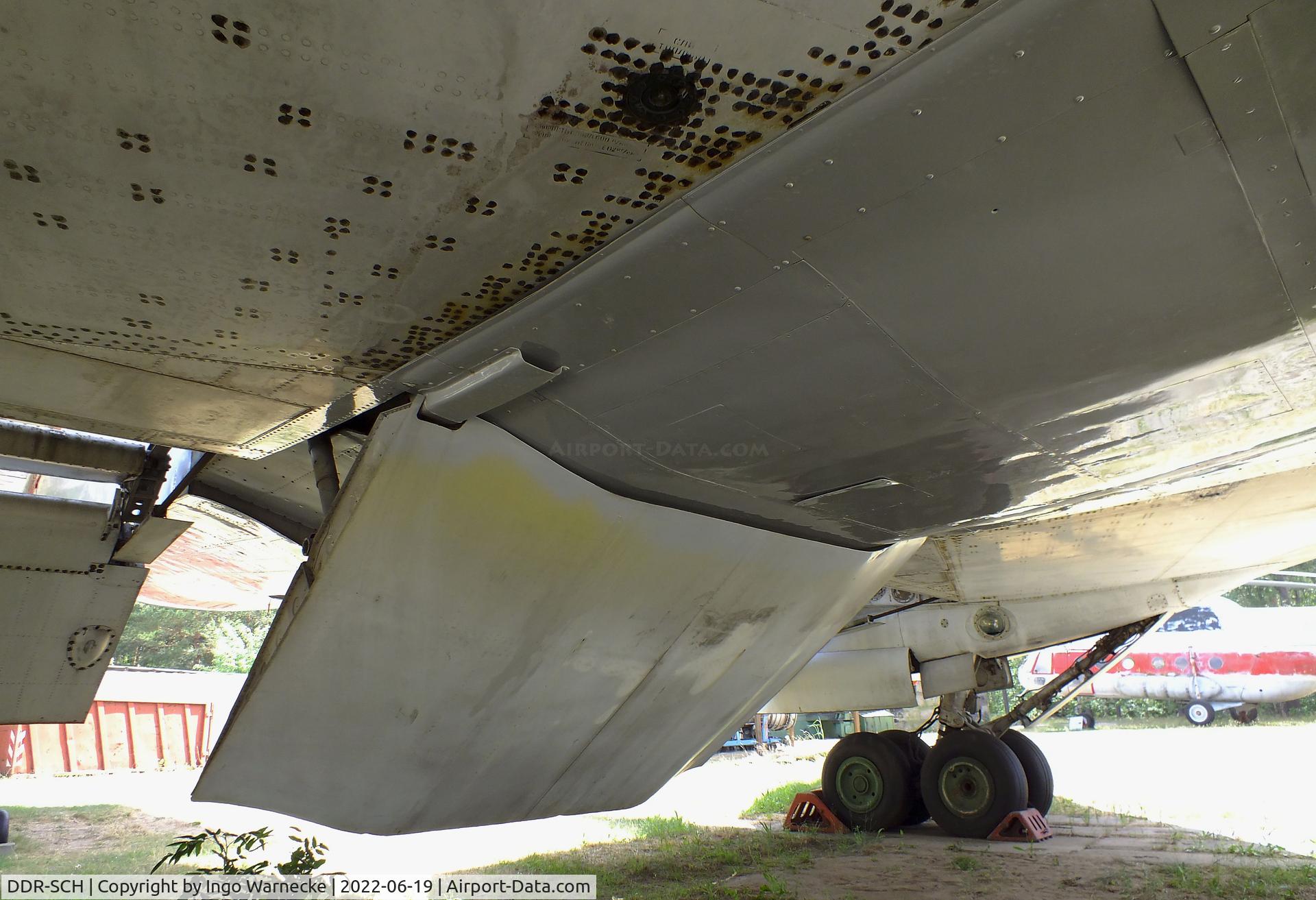 DDR-SCH, Tupolev Tu-134 C/N 9350906, Tupolev Tu-134 CRUSTY at the Luftfahrtmuseum Finowfurt