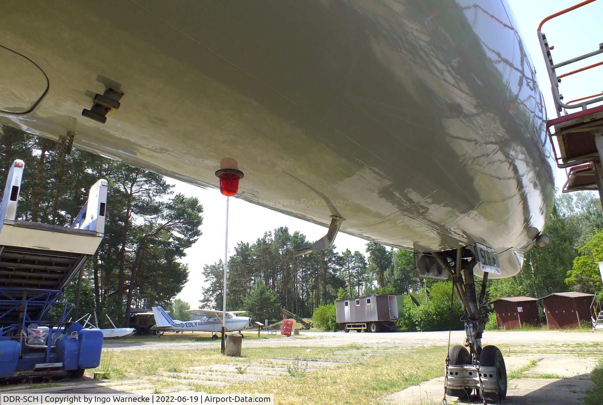 DDR-SCH, Tupolev Tu-134 C/N 9350906, Tupolev Tu-134 CRUSTY at the Luftfahrtmuseum Finowfurt