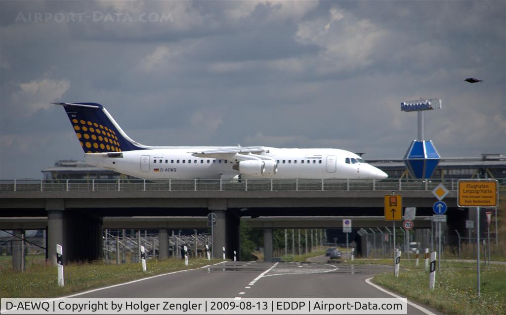 D-AEWQ, 1991 British Aerospace BAe.146-300 C/N E3203, Two birds meeting on a photograph full of information