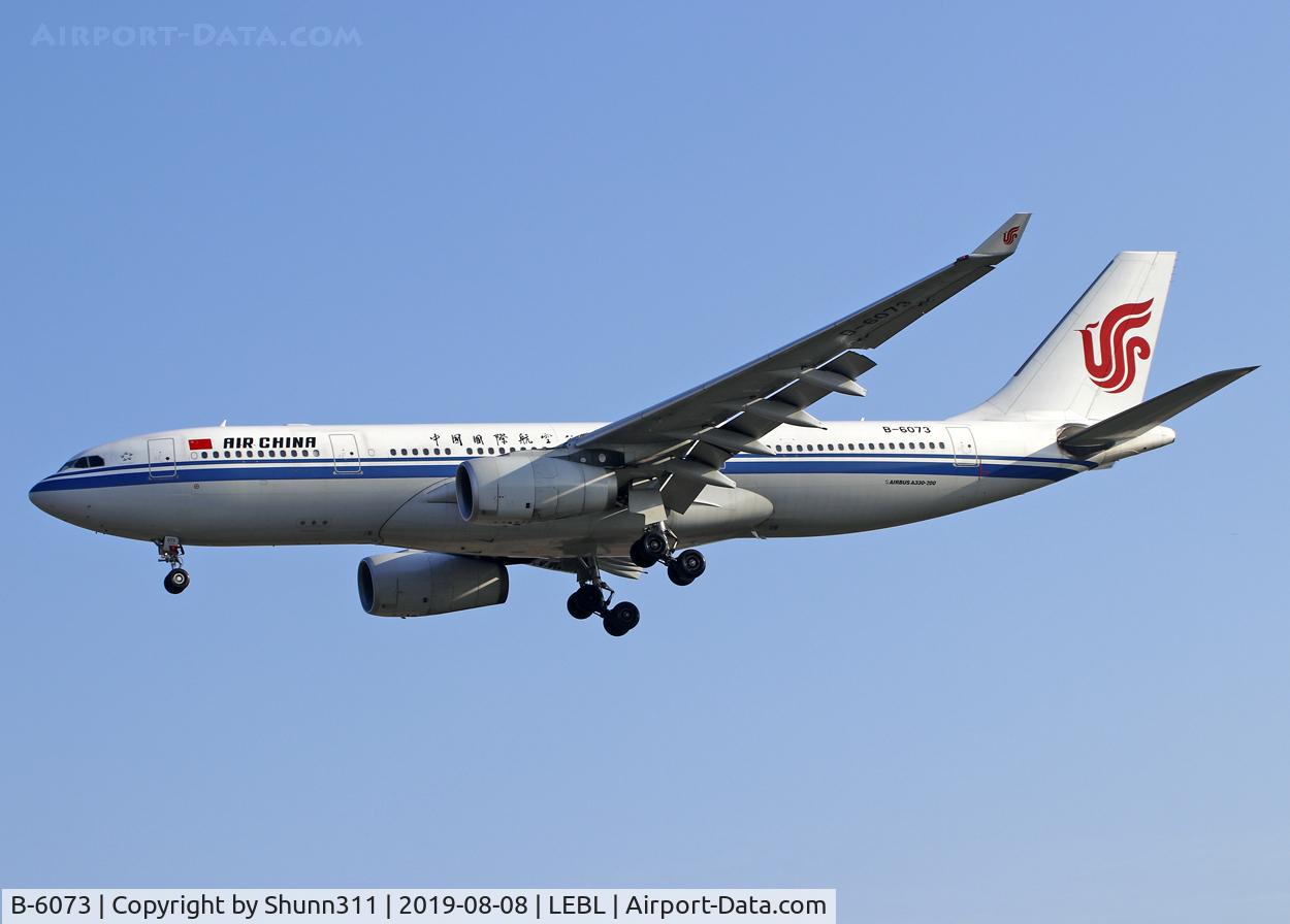 B-6073, 2006 Airbus A330-243 C/N 780, Landing rwy 25R
