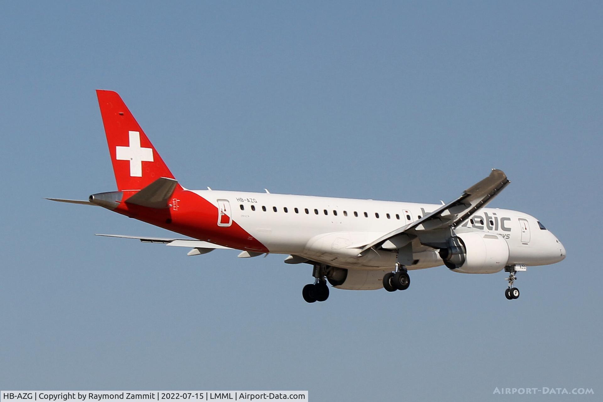 HB-AZG, Embraer 190-E2 (ERJ-190-300) C/N 19020036, Embraer 190-E2 HB-AZG Helvetic Airways