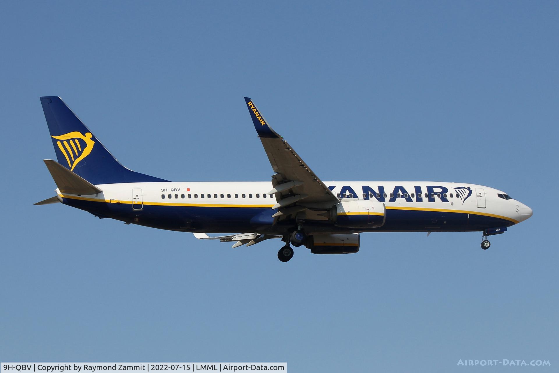9H-QBV, 2016 Boeing 737-8AS C/N 44722, B737-800 9H-QBV Malta Air
