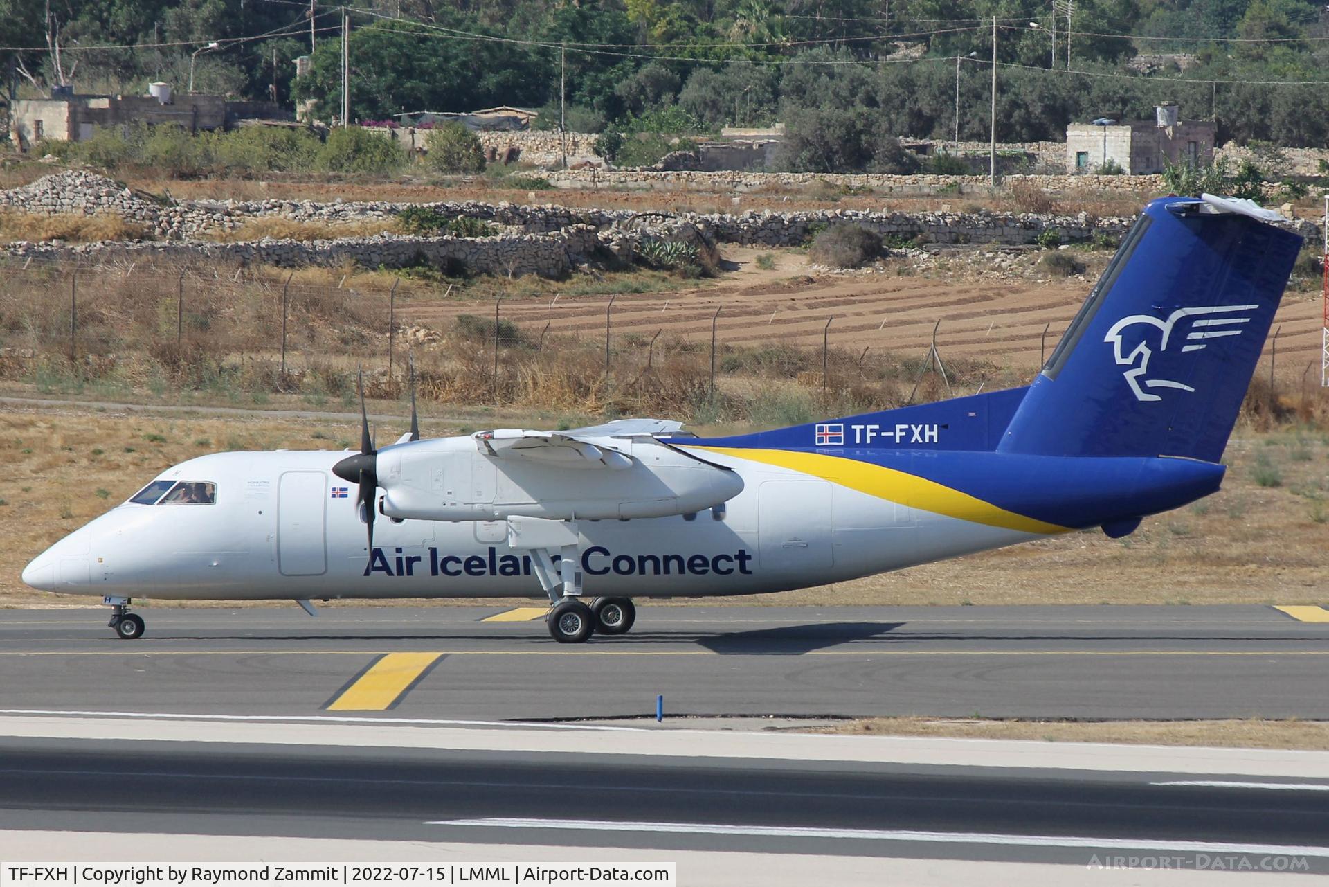 TF-FXH, 1997 De Havilland Canada DHC-8-202 Dash 8 C/N 450, DE Havilland DHC-8 TF-FXH Air Iceland Connect