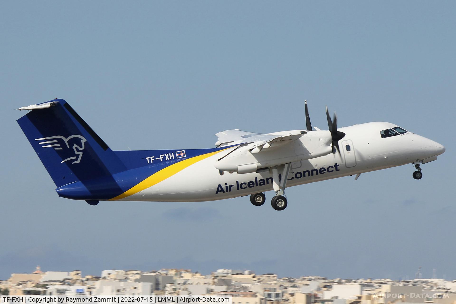 TF-FXH, 1997 De Havilland Canada DHC-8-202 Dash 8 C/N 450, De Havilland Canada DHC-8 TF-FXH Air Iceland Connect