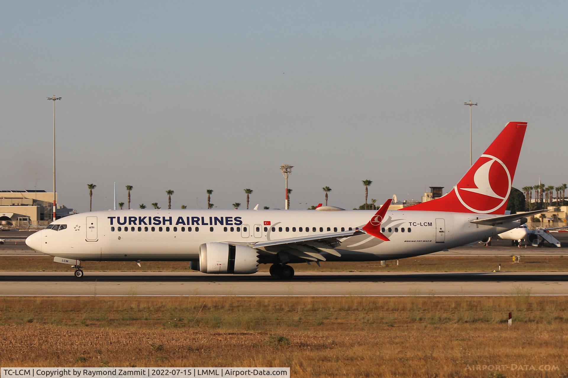 TC-LCM, 2019 Boeing 737-8 MAX C/N 60055, B737-8 MAX TC-LCM Turkish Airlines