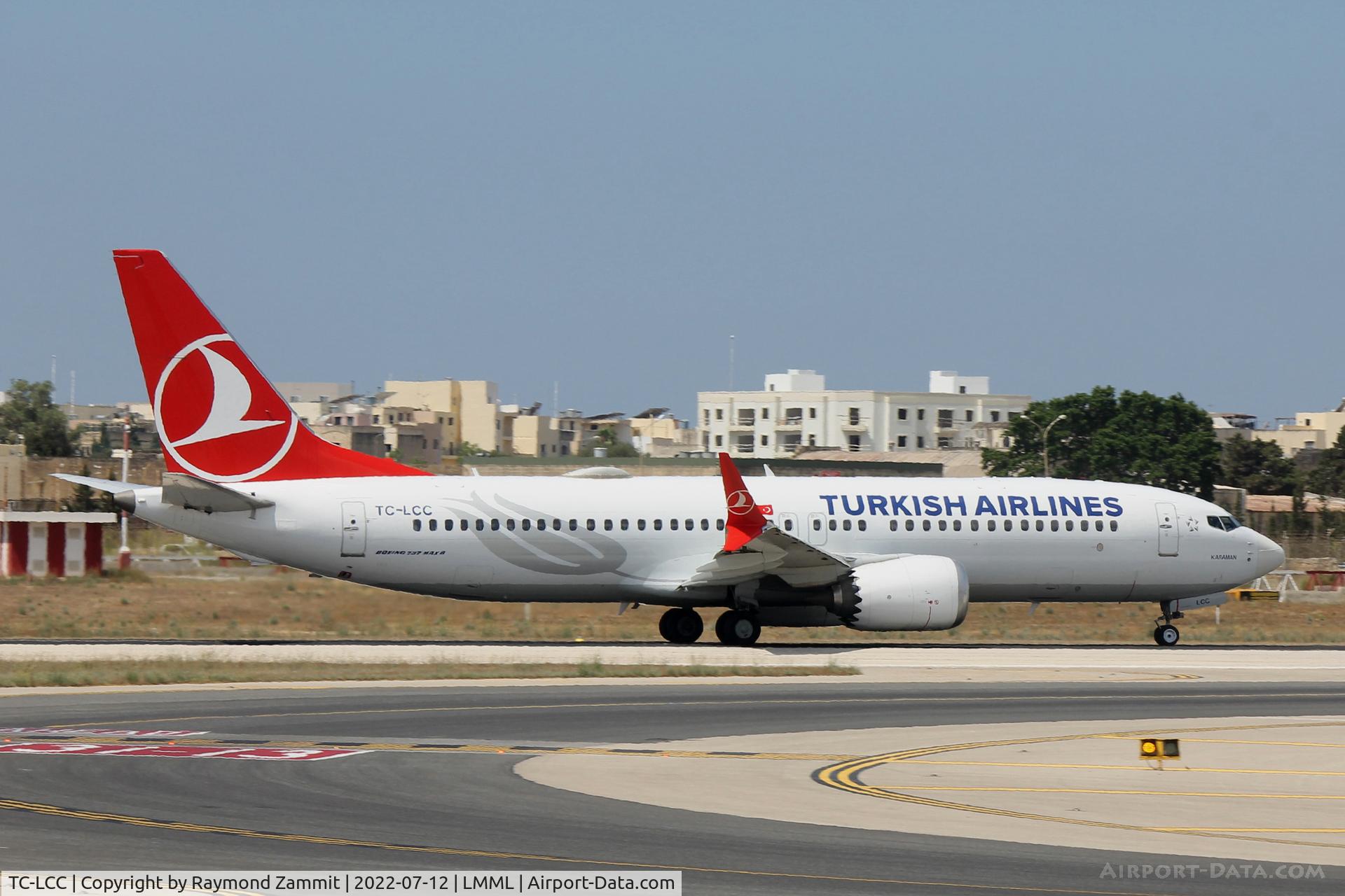 TC-LCC, 2018 Boeing 737-8 MAX C/N 60034, B737-8 MAX TC-LCC Turkish Airlines