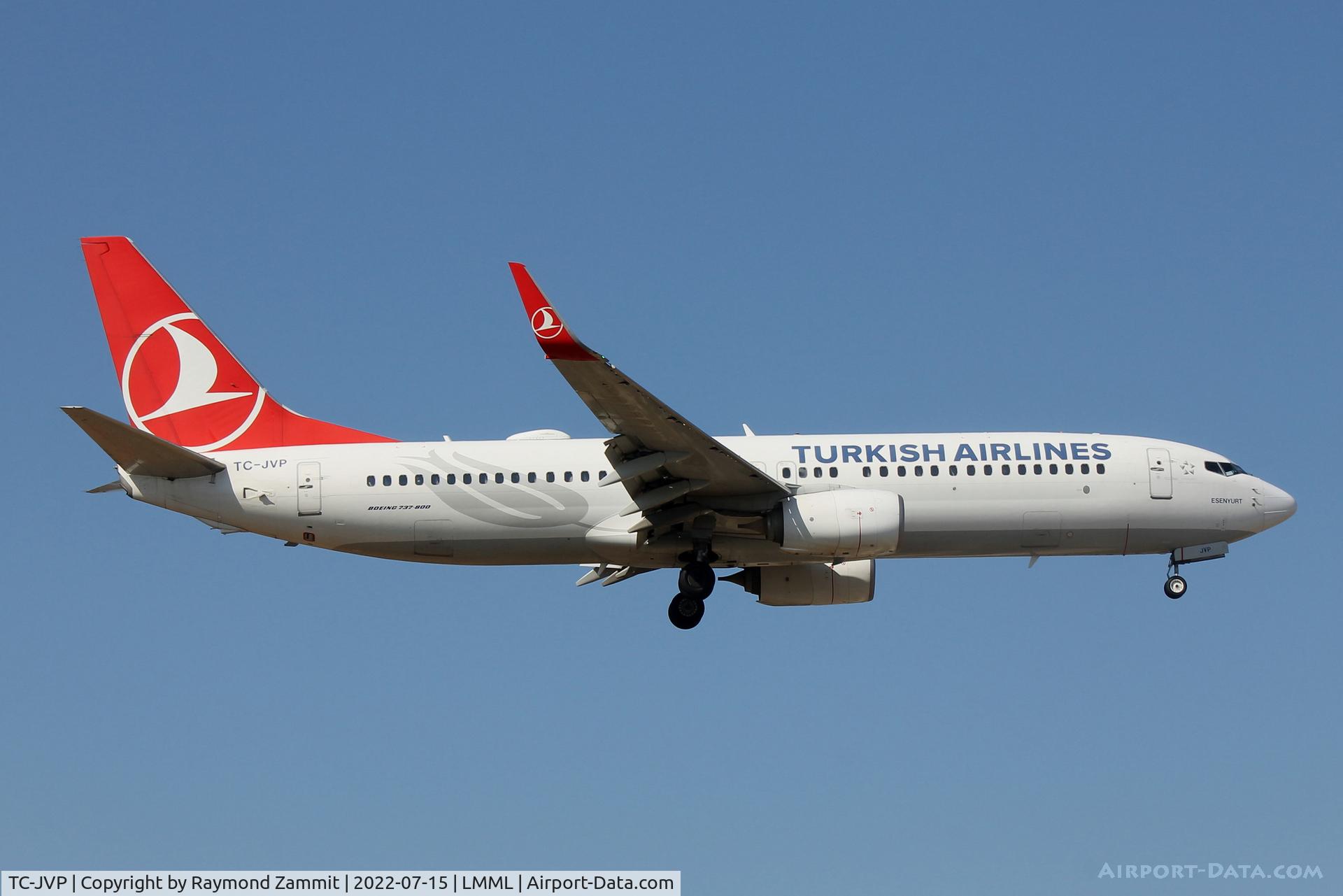 TC-JVP, 2016 Boeing 737-8F2 C/N 60019, B737-800 TC-JVP Turkish Airlines