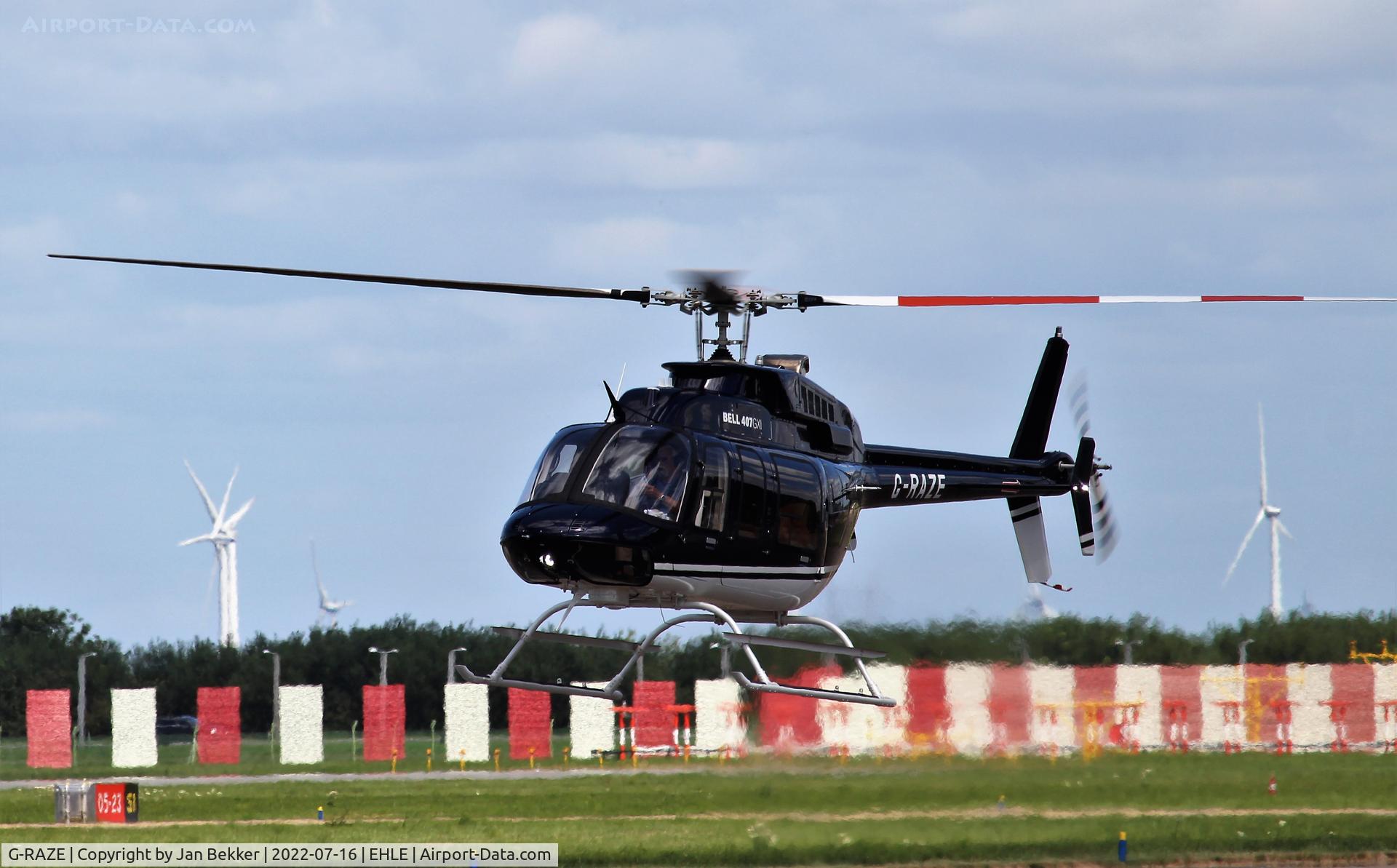 G-RAZE, 2020 Bell 407 C/N 54914, Lelystad Airport