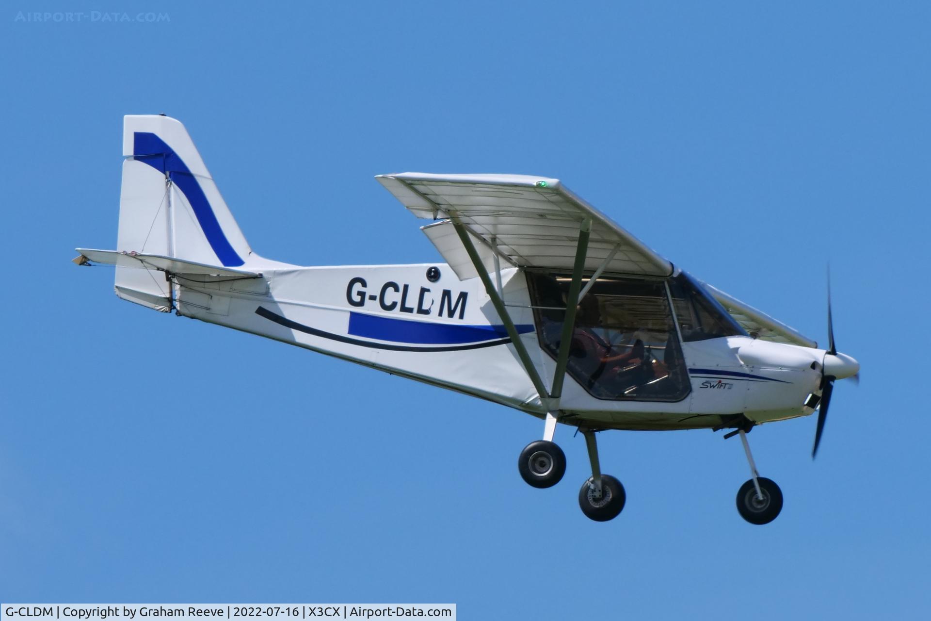 G-CLDM, 2019 Best Off Skyranger Swift 912(2) C/N BMAA/HB/715, Landing at Northrepps.