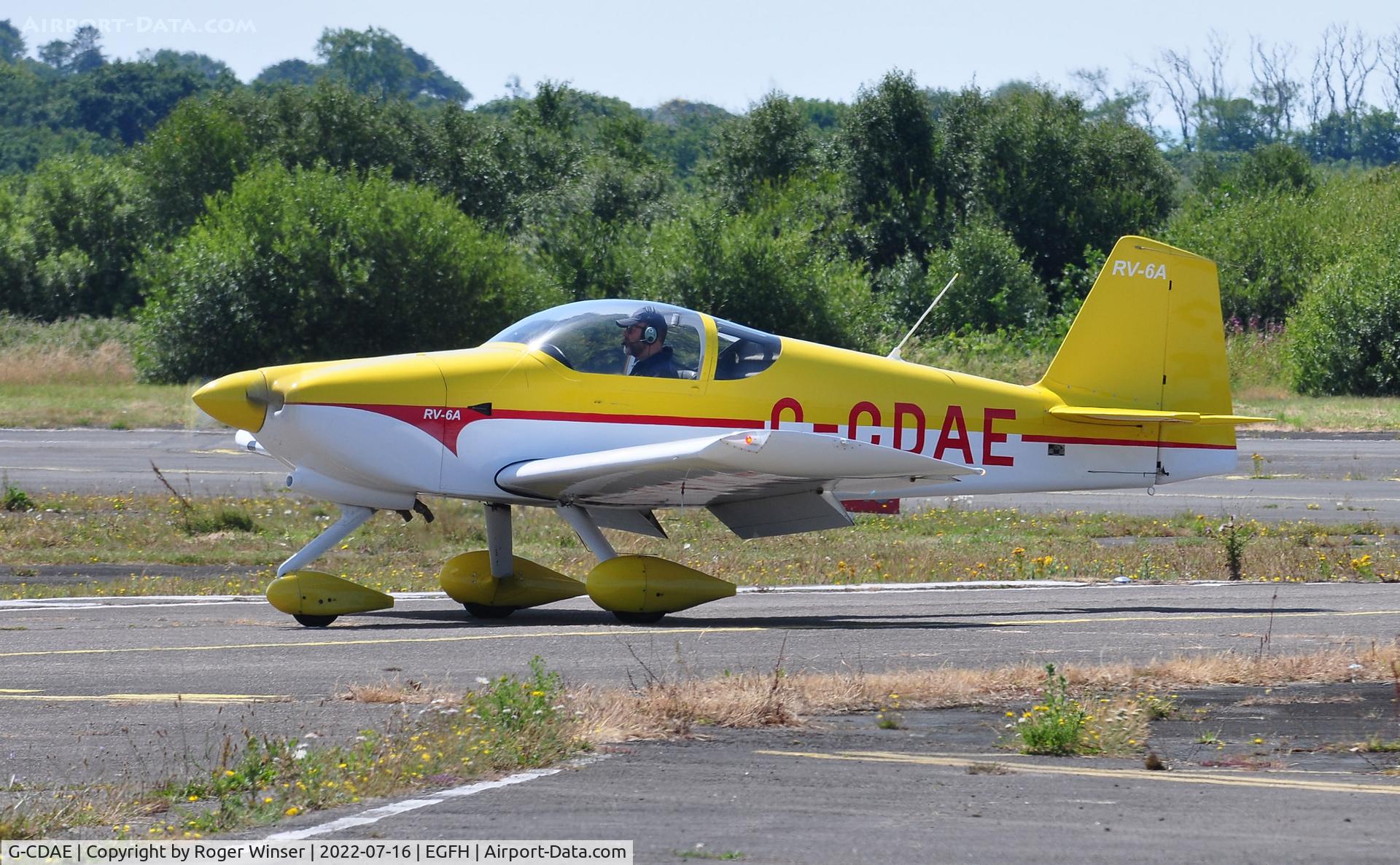 G-CDAE, 2005 Vans RV-6A C/N PFA 181A-13018, Visiting RV-6A.