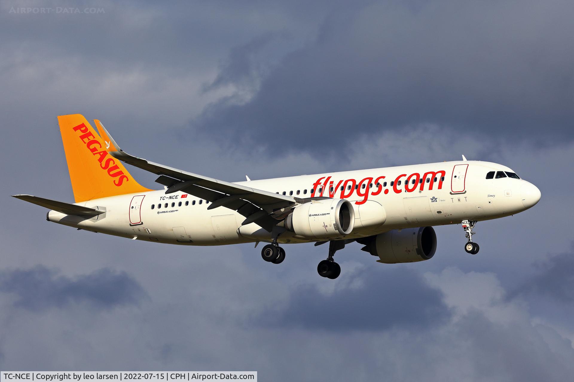 TC-NCE, 2019 Airbus A320-251N C/N 8875, Copenhagen 15.7.2022