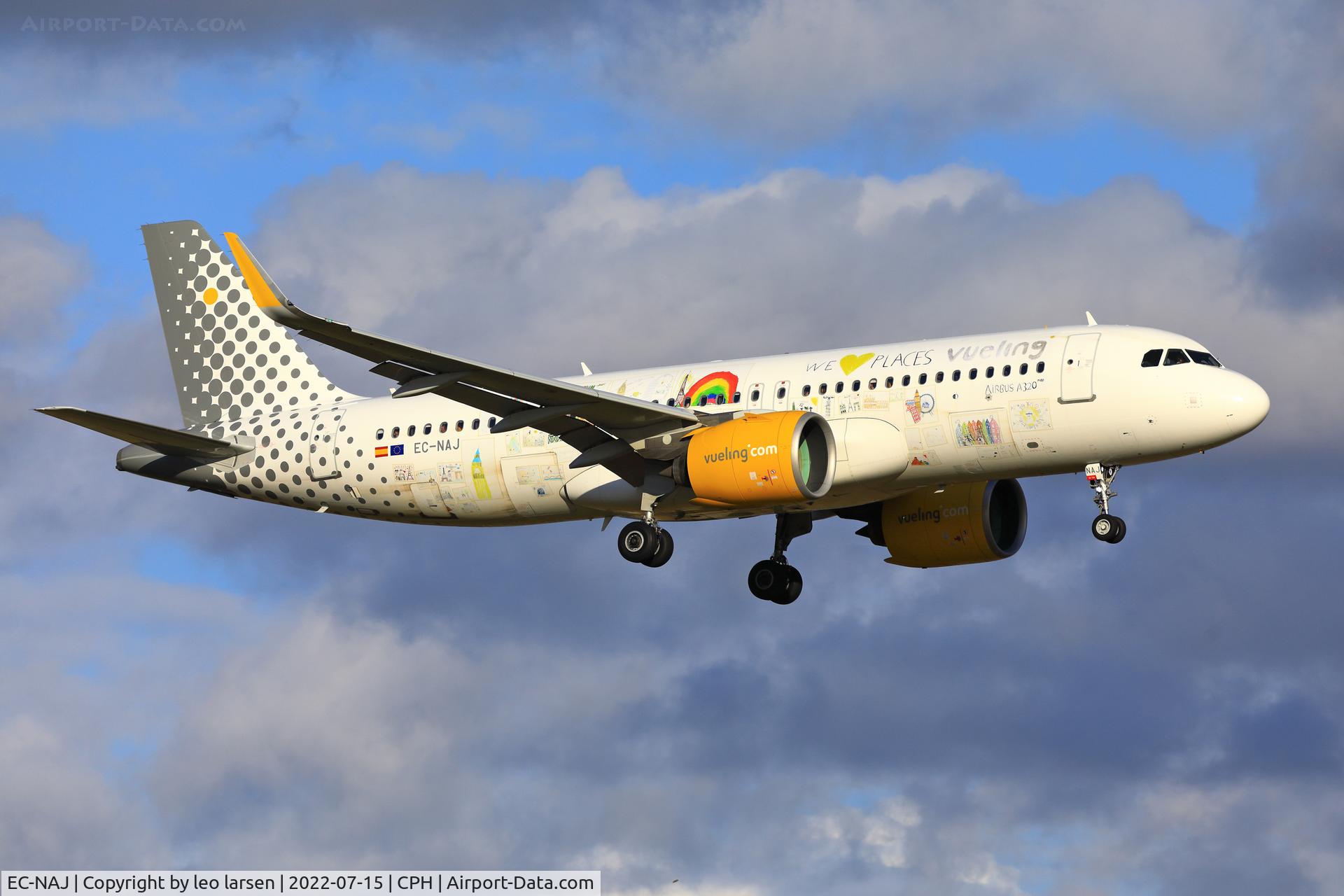 EC-NAJ, 2018 Airbus A320-271N C/N 8510, Copenhagen 15.7.2022