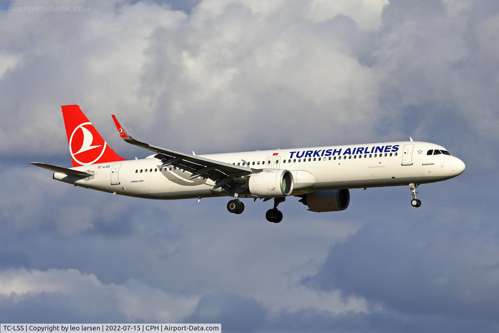 TC-LSS, 2020 Airbus A321-271NX C/N 9157, Copenhagen 15.7.2022