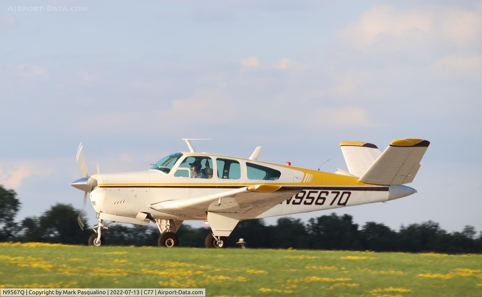 N9567Q, 1966 Beech V35 Bonanza C/N D-8202, Beech V35
