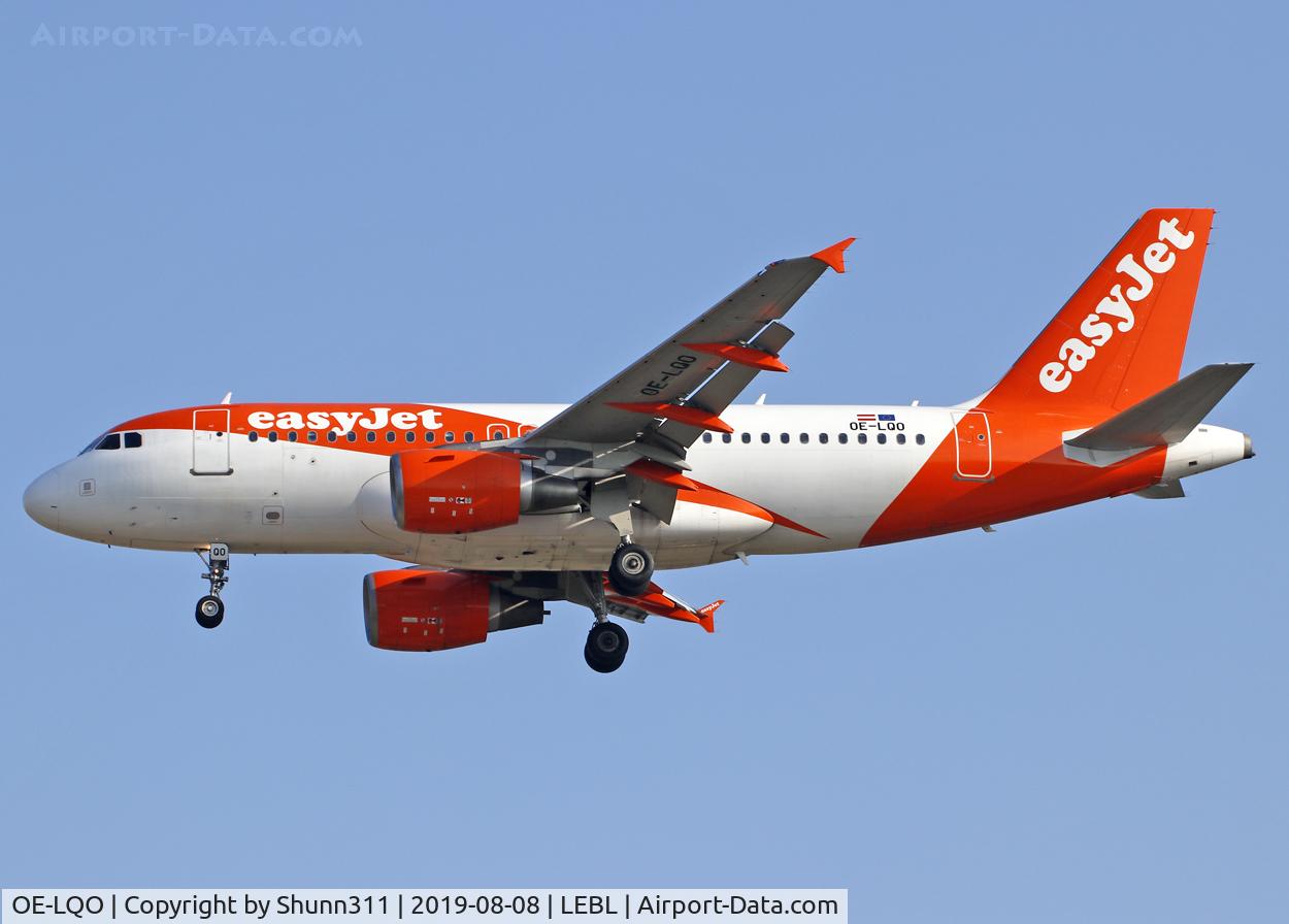 OE-LQO, 2009 Airbus A319-111 C/N 3754, Landing rwy 25R
