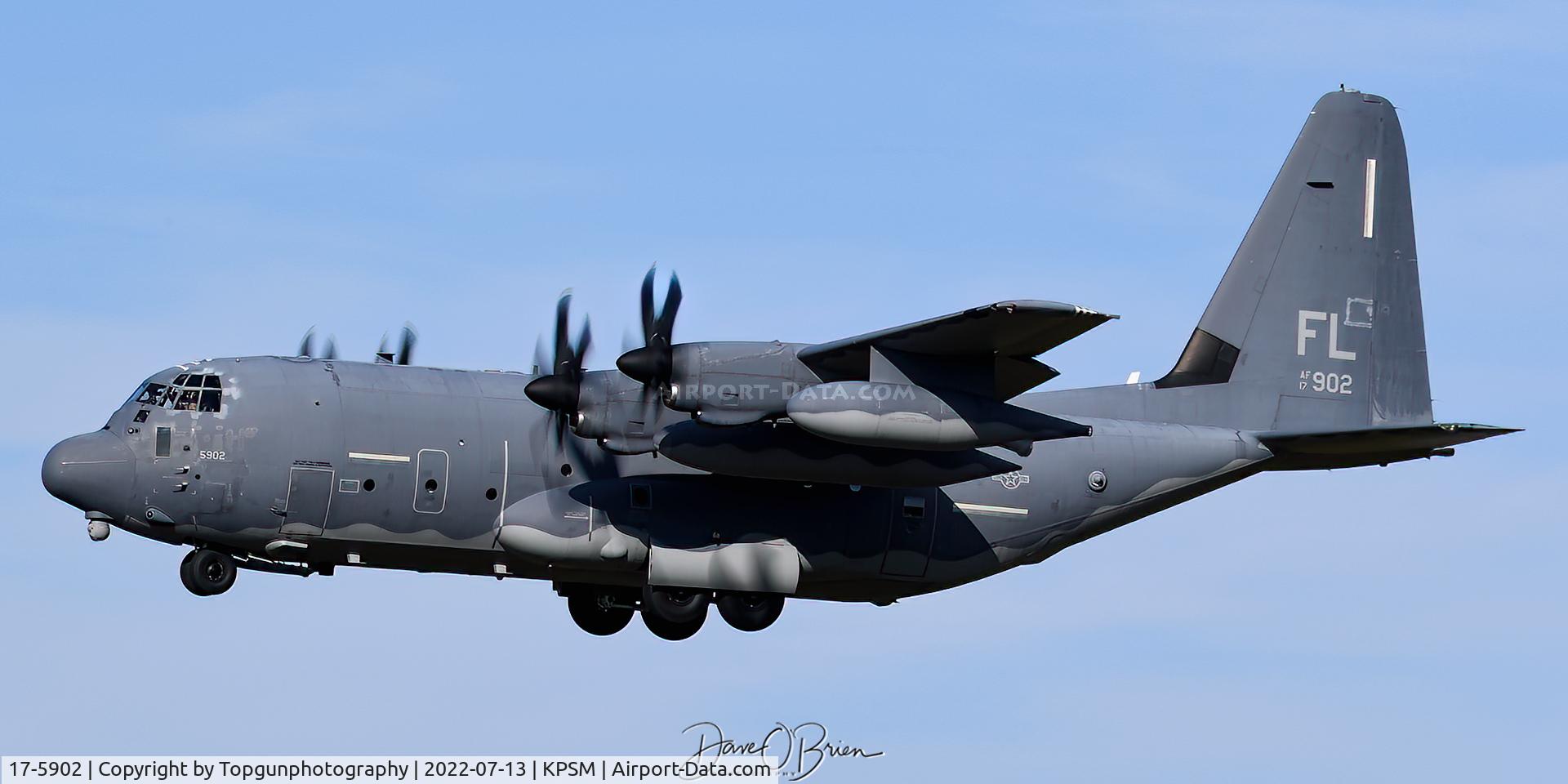 17-5902, 2018 Lockheed Martin HC-130J Combat King II Hercules Hercules C/N 382-5902, KING93 39th RQS