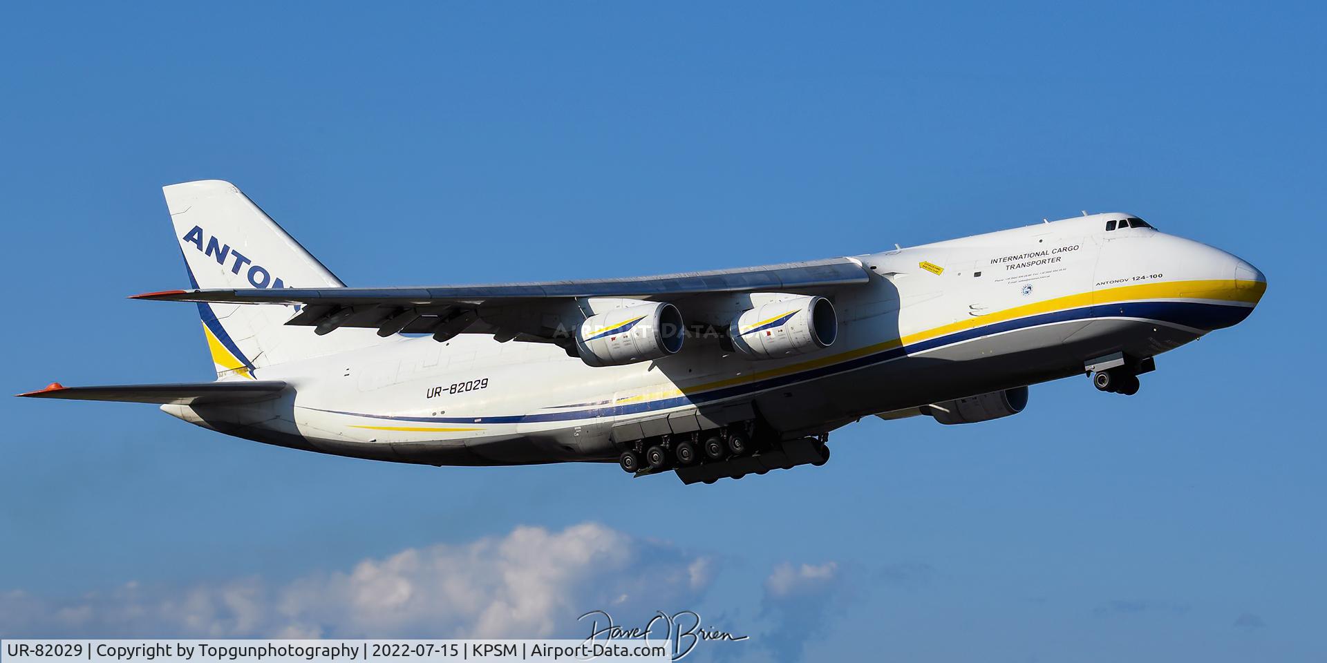 UR-82029, 1991 Antonov An-124-100 Ruslan C/N 19530502630/0210, Off to Poland