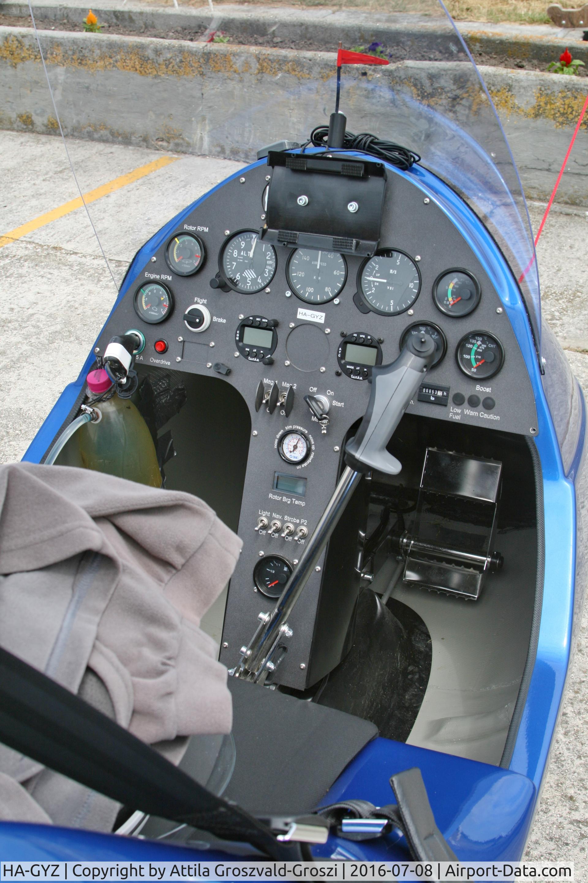 HA-GYZ, 2016 AutoGyro Europe MTOSport C/N M01258, Balatonfökajár Airfield, Hungary
