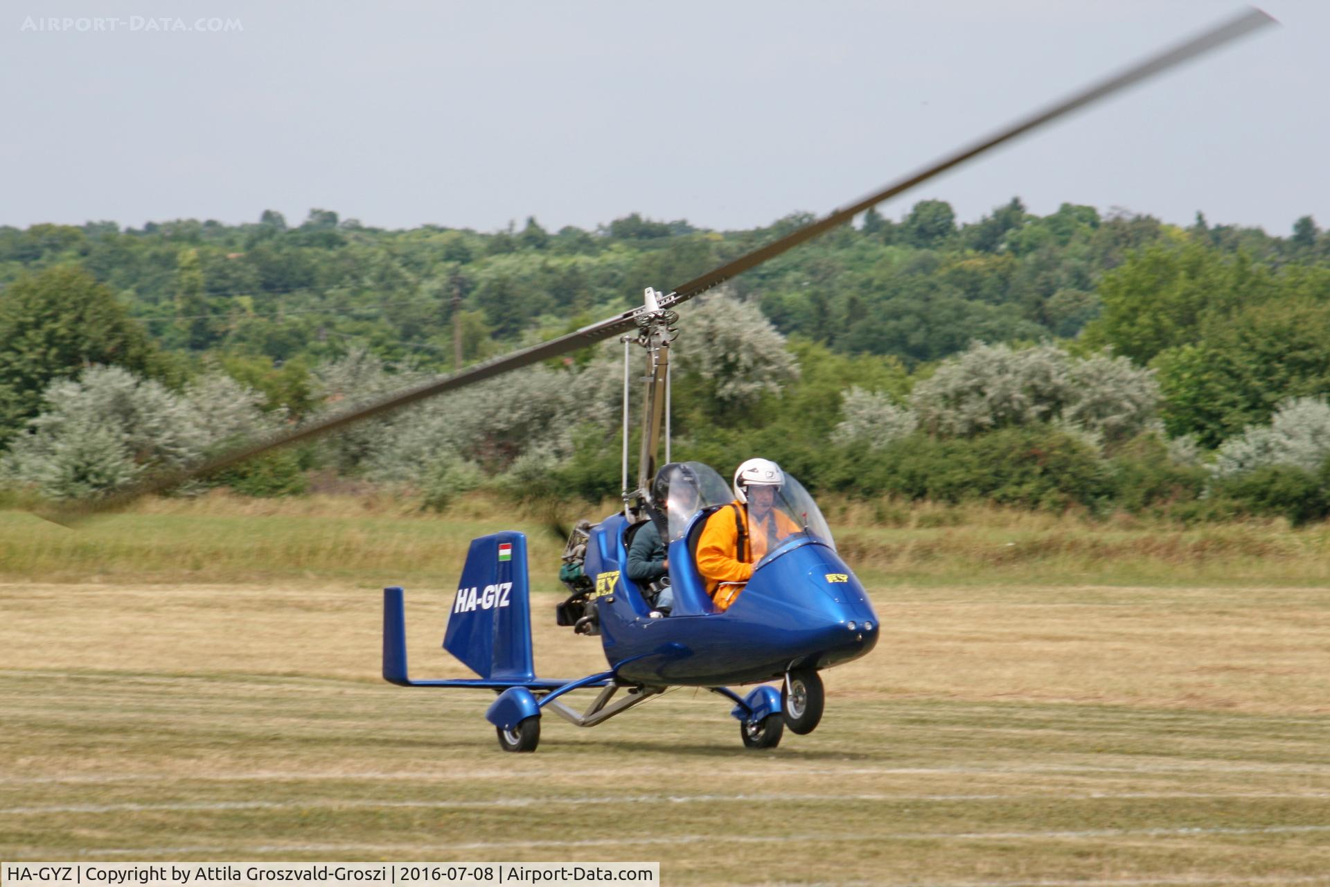 HA-GYZ, 2016 AutoGyro Europe MTOSport C/N M01258, Balatonfökajár Airfield, Hungary