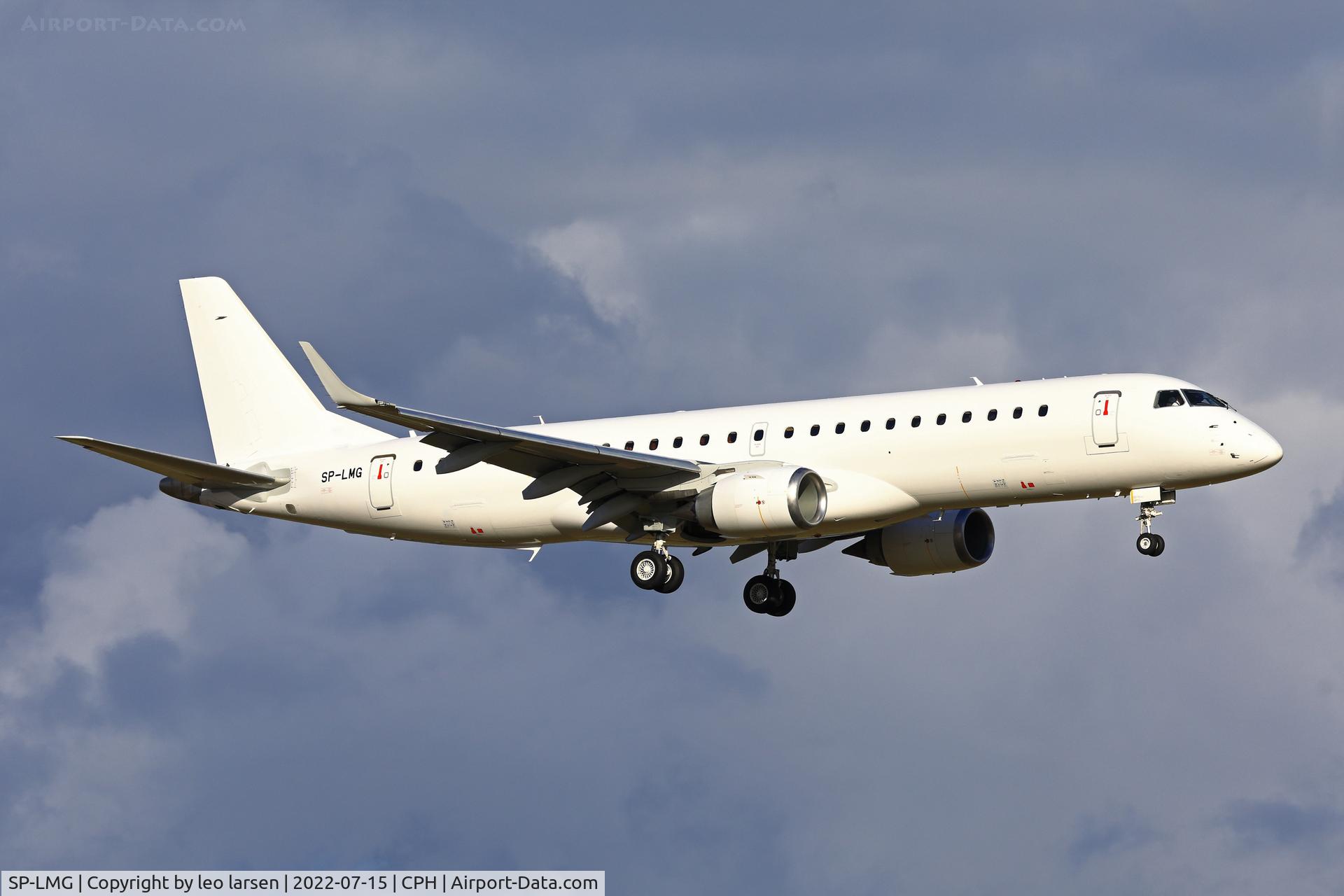 SP-LMG, 2008 Embraer 195AR (ERJ-190-200IGW) C/N 19000237, Copenhagen 15.7.2022