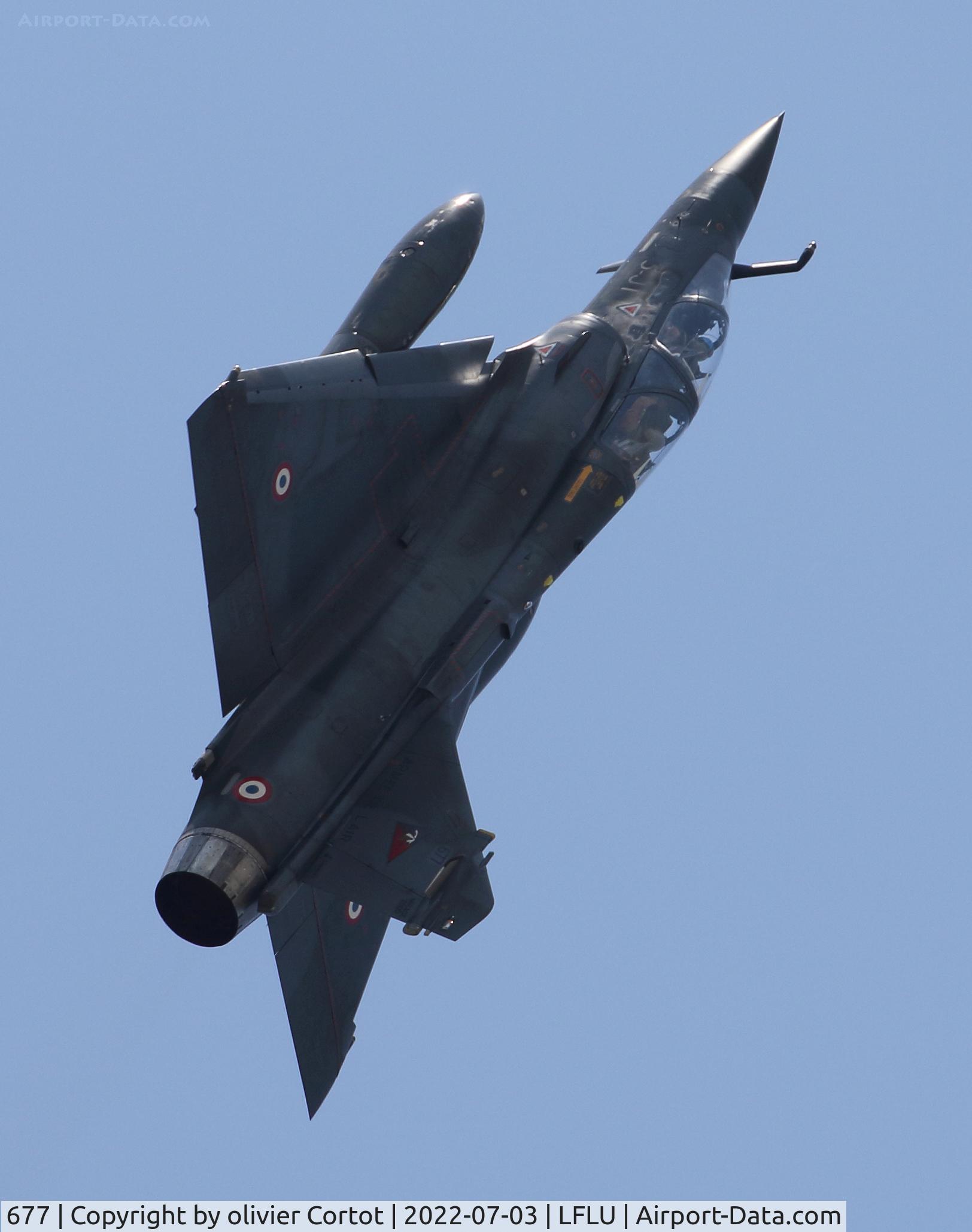 677, Dassault Mirage 2000D C/N 551, 2022 airshow