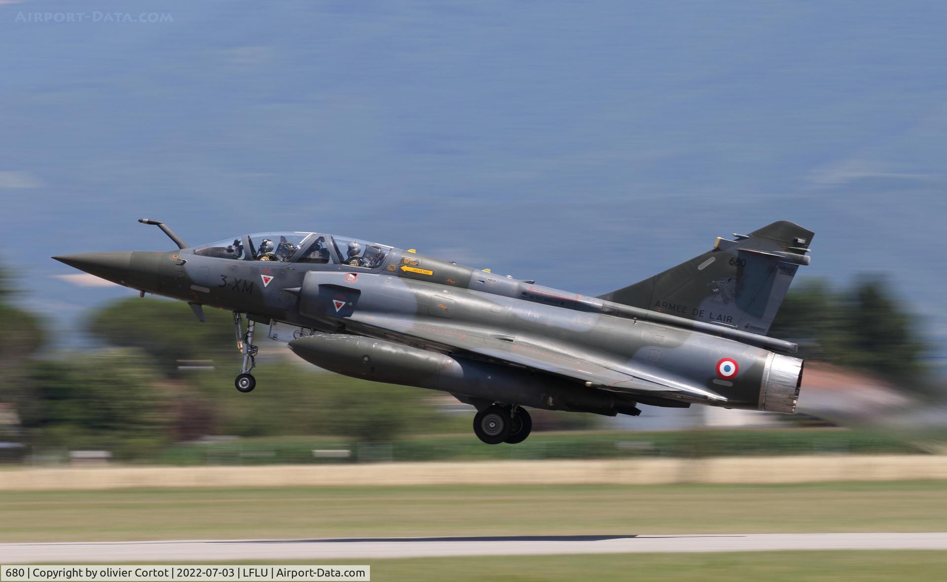 680, Dassault Mirage 2000D C/N 554, 2022 airshow