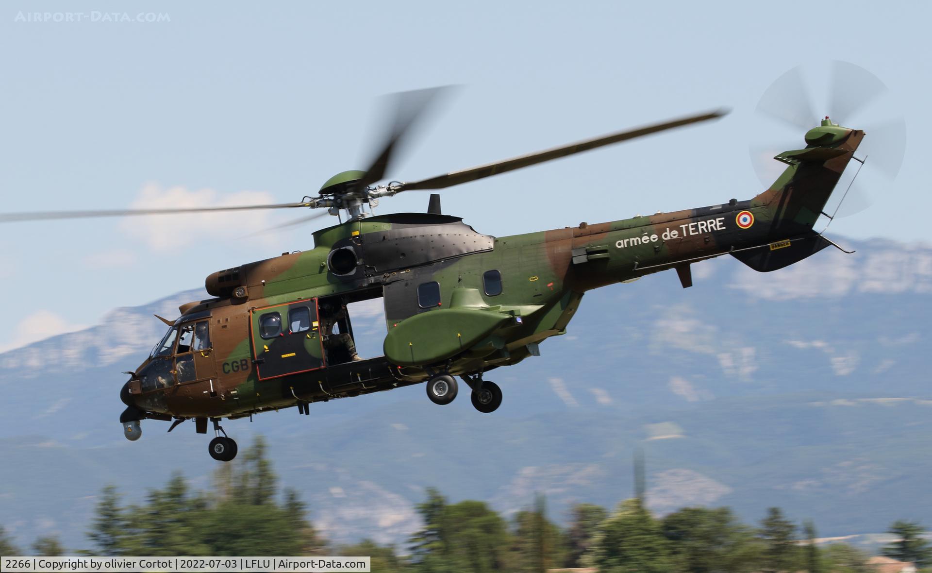 2266, Aérospatiale AS-532UL Cougar C/N 2266, 2022 airshow