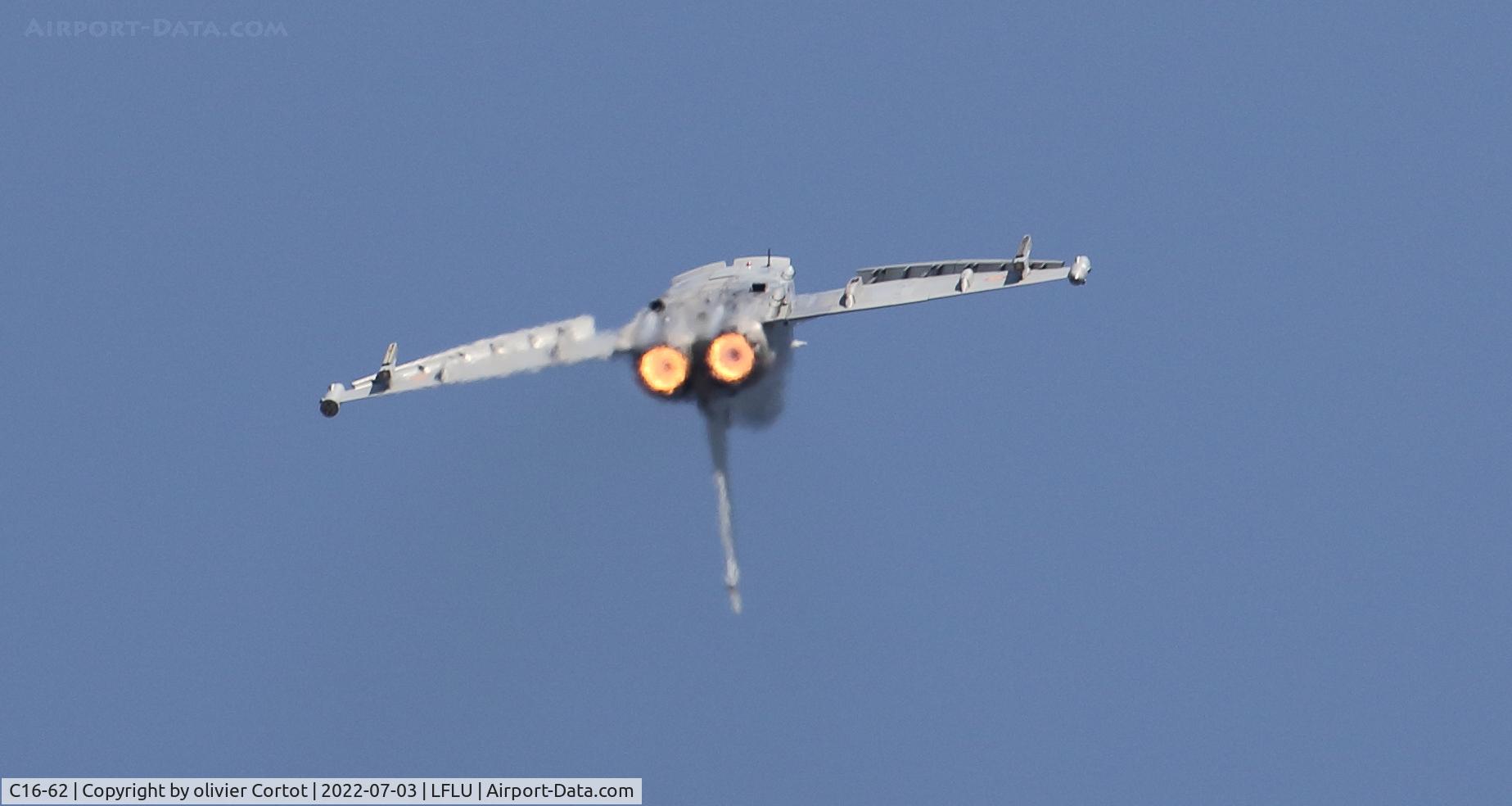 C16-62, Eurofighter EF-2000 Typhoon S C/N SS044, 2022 airshow