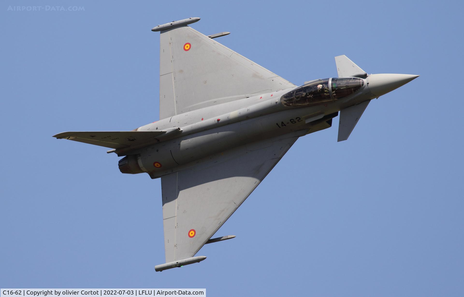 C16-62, Eurofighter EF-2000 Typhoon S C/N SS044, 2022 airshow