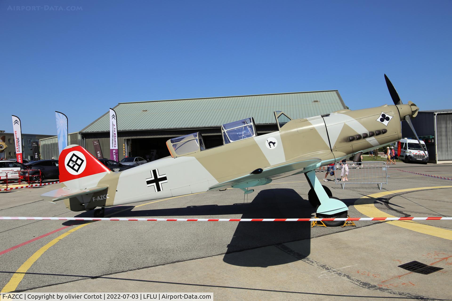 F-AZCC, Pilatus P2-05 C/N 37, indiana jones livery (This is the actual Pilatus used in the movie)