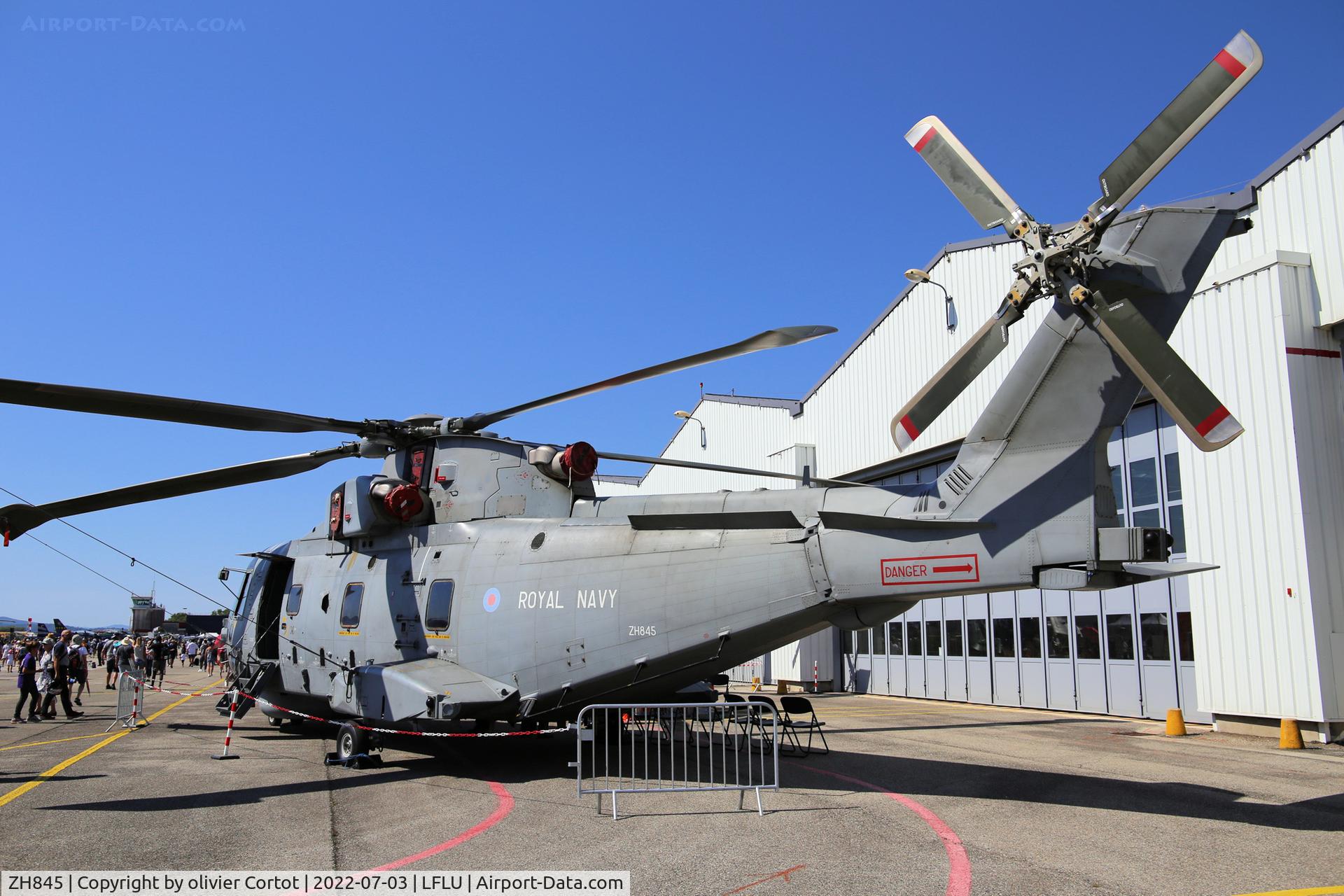 ZH845, 2000 AgustaWestland EH-101 Merlin HM.2 C/N 50105/RN25, 2022 airshow