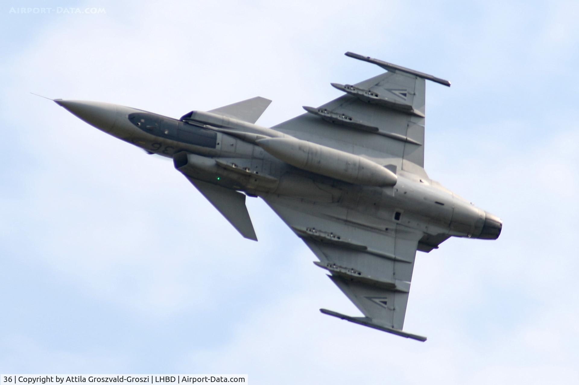 36, Saab JAS-39C Gripen C/N 39307, LHBD - Börgönd Airport-Airshow 2016, Hungary