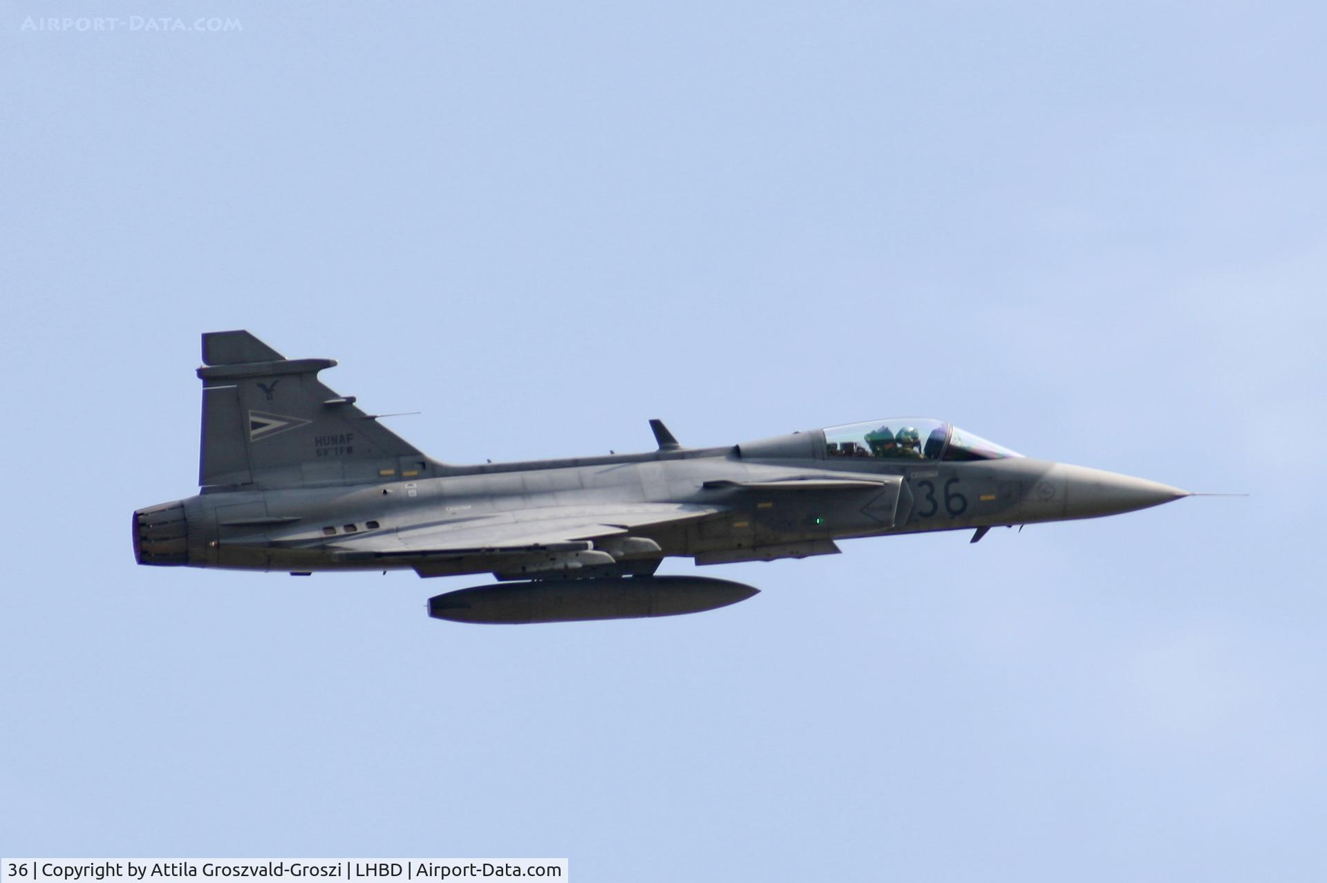 36, Saab JAS-39C Gripen C/N 39307, LHBD - Börgönd Airport-Airshow 2016, Hungary