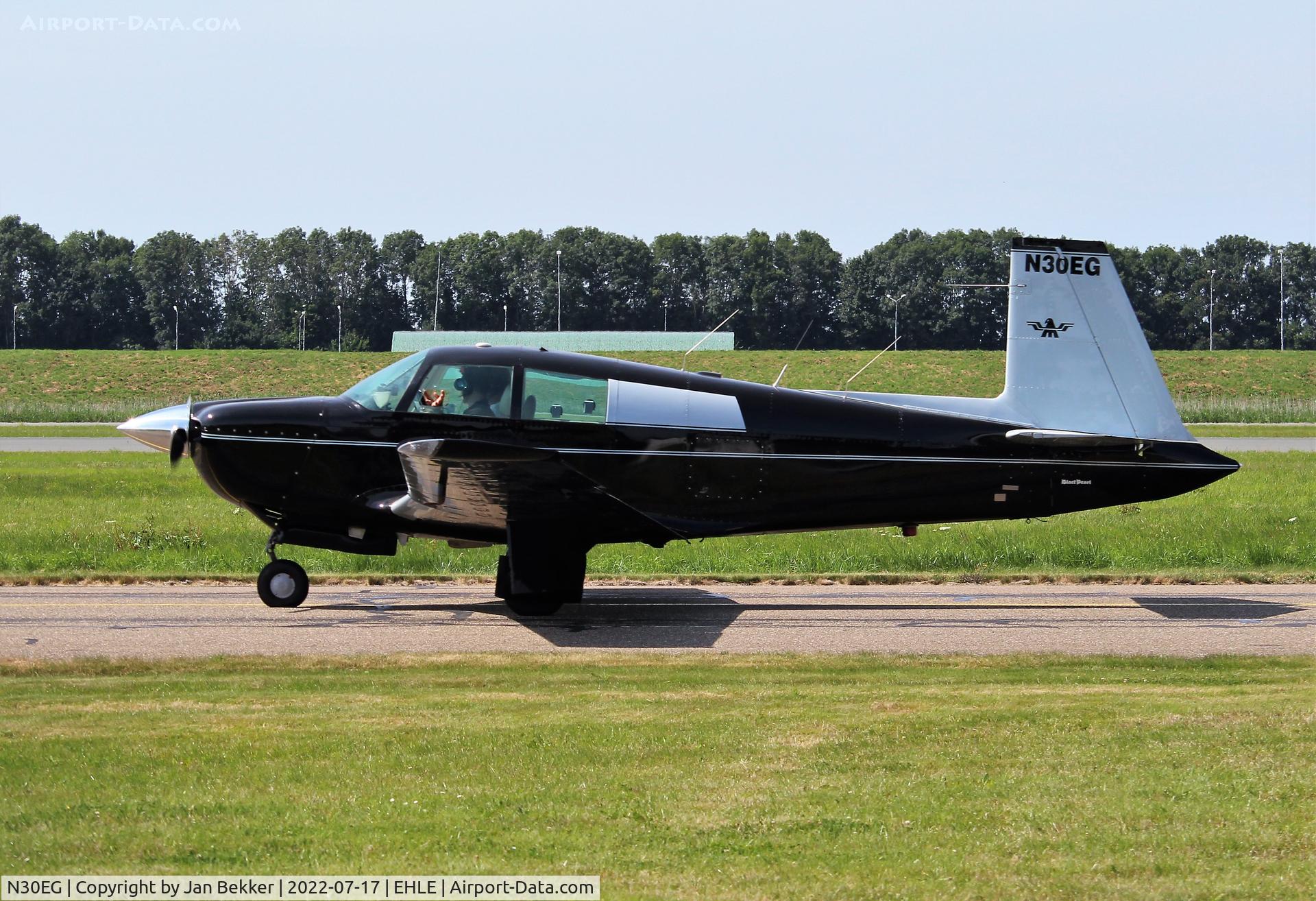 N30EG, 1964 Mooney M20E C/N 345, Lelystad Airport