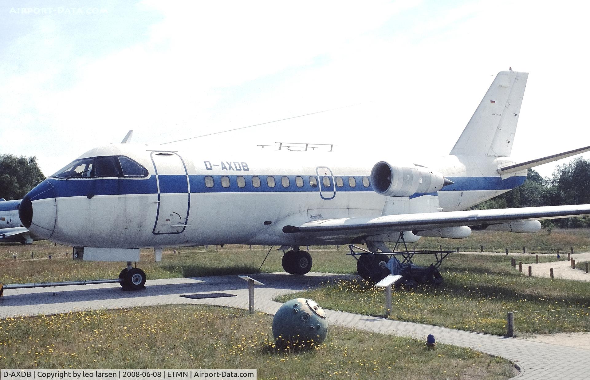D-AXDB, 1977 VFW-Fokker VFW-614 C/N G18, Nordholz 8.6.2008