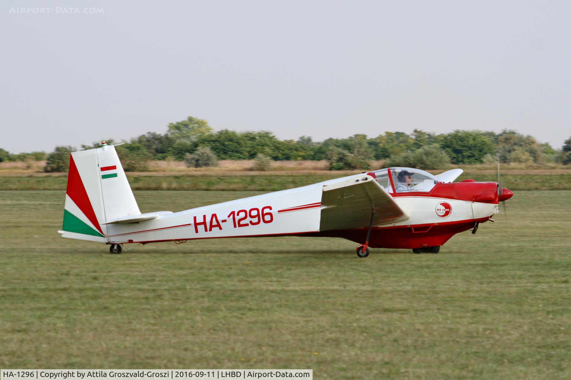 HA-1296, 1972 Scheibe SF-25C Falke C/N 46236 C, LHBD - Börgönd Airport-Airshow 2016, Hungary