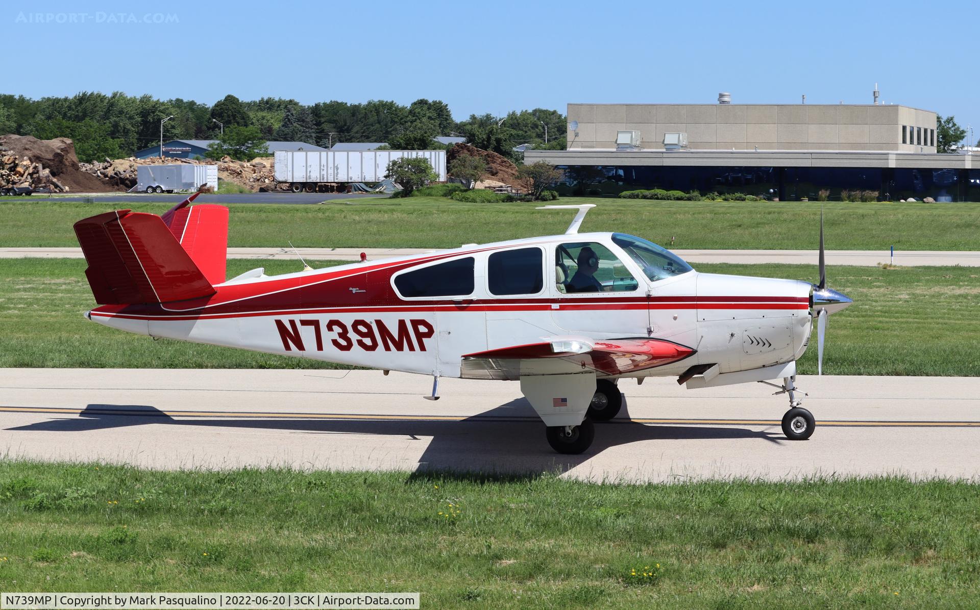 N739MP, 1965 Beech S35 Bonanza C/N D-7817, Beech S35