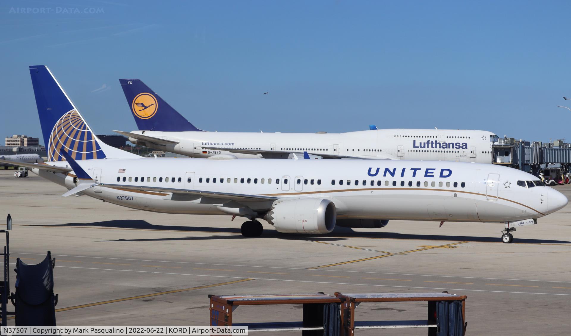 N37507, 2018 Boeing 737-9 MAX C/N 43437, Boeing 737-9 MAX