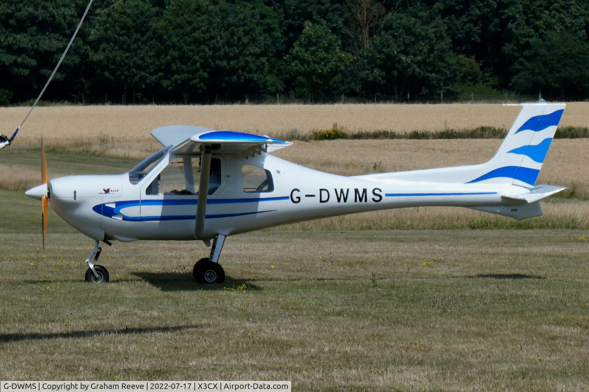G-DWMS, 2001 Jabiru UL-450 C/N PFA 274A-13491, Just landed at Northrepps.