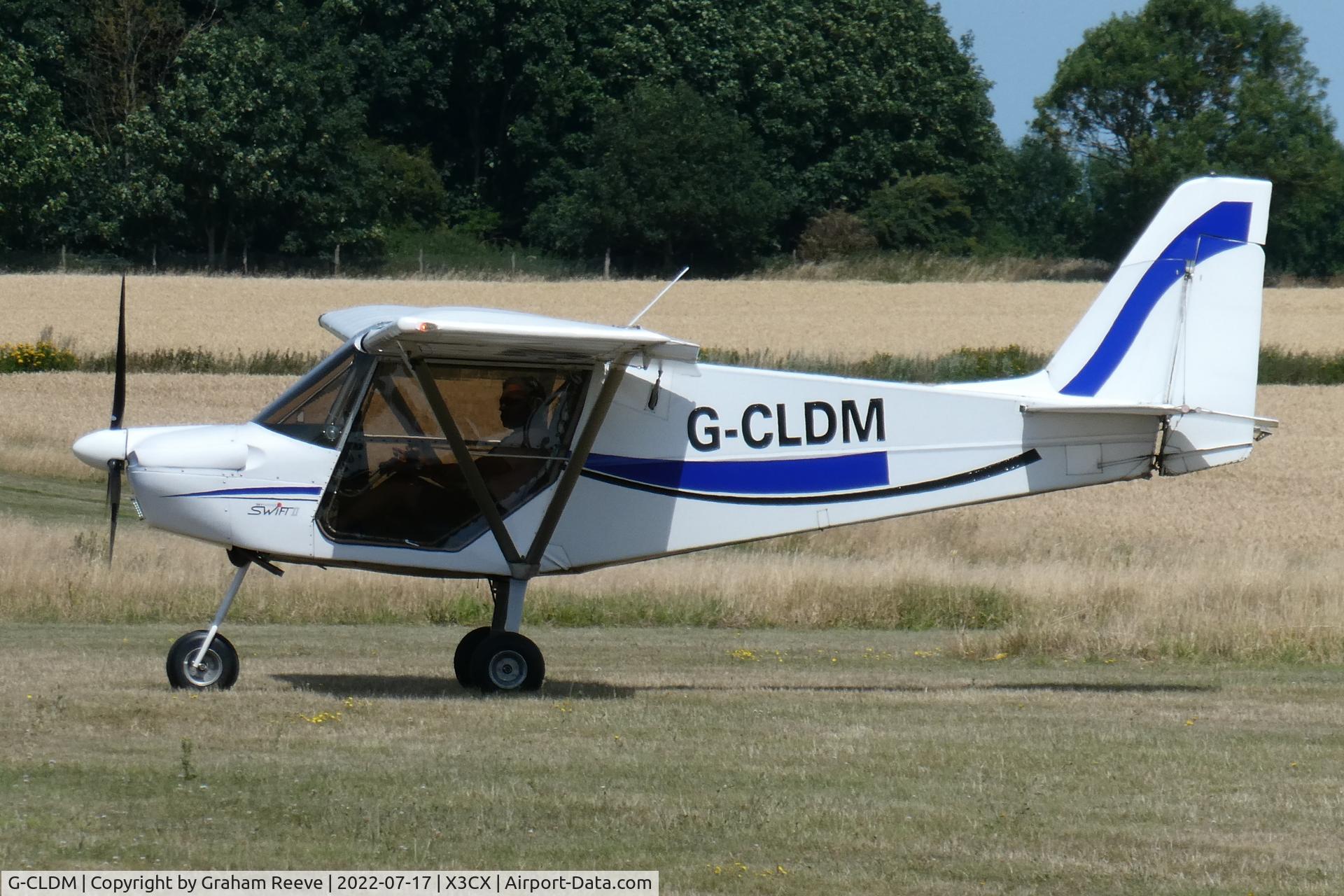 G-CLDM, 2019 Best Off Skyranger Swift 912(2) C/N BMAA/HB/715, Just landed at Northrepps.
