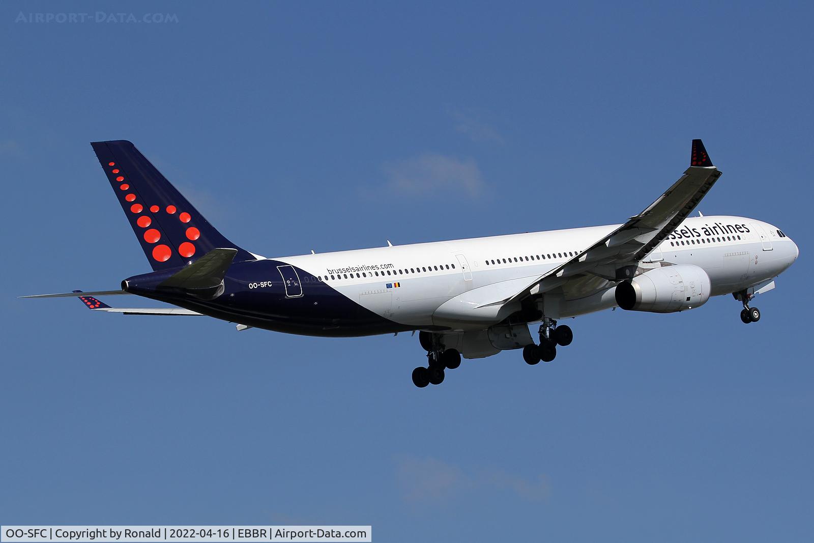 OO-SFC, 2007 Airbus A330-343X C/N 895, at bru