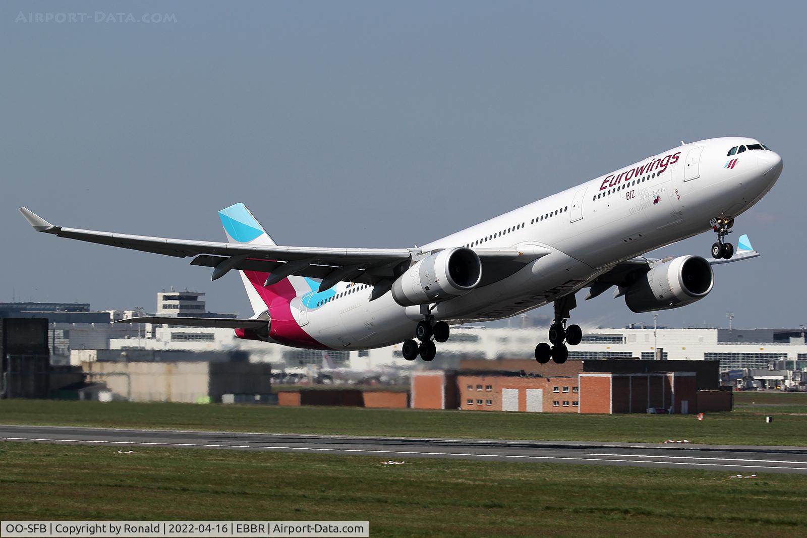 OO-SFB, 2008 Airbus A330-343X C/N 915, at bru