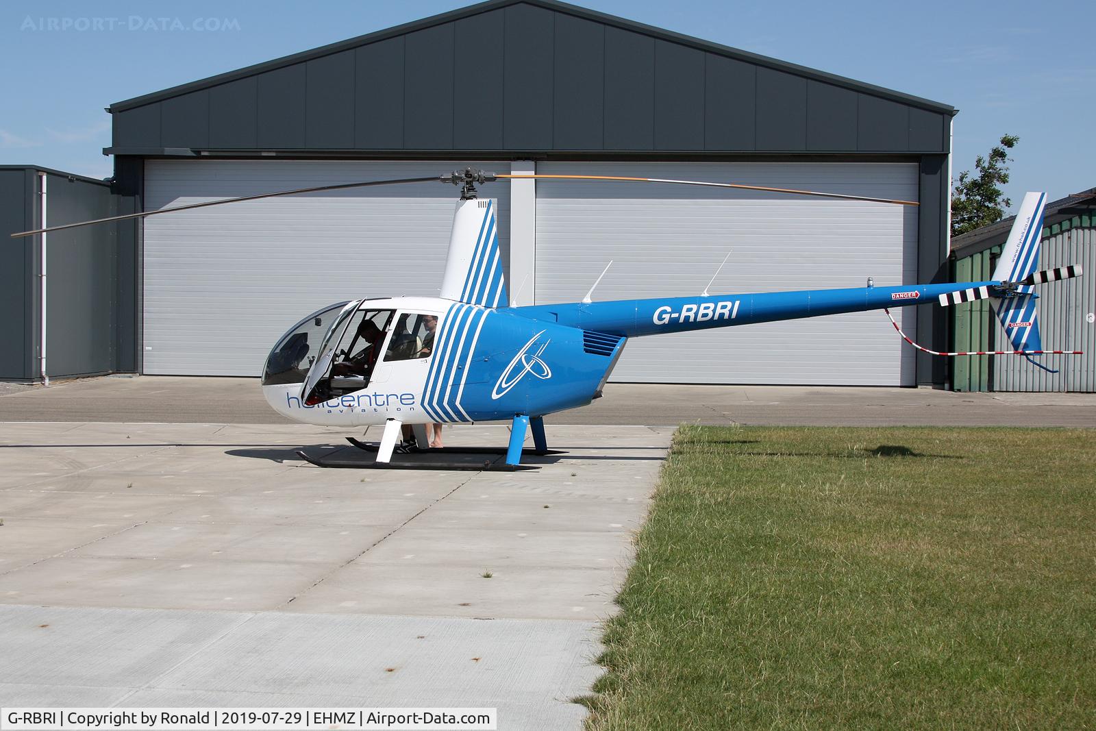 G-RBRI, 2007 Robinson R44 Raven II C/N 11963, at ehmz