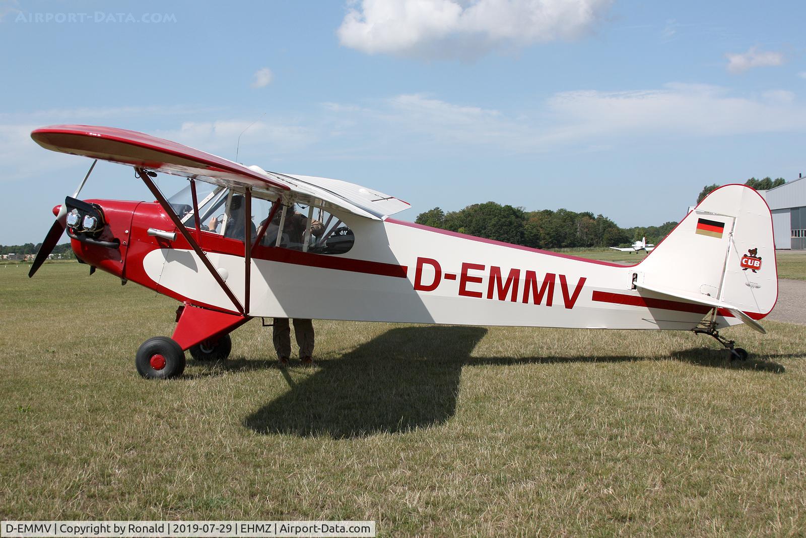 D-EMMV, Piper J-3C-65 Cub Cub C/N 12837, at ehmz