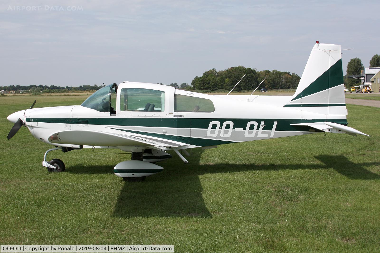 OO-OLI, Grumman AA-5A Cheetah C/N 010, at ehmz
