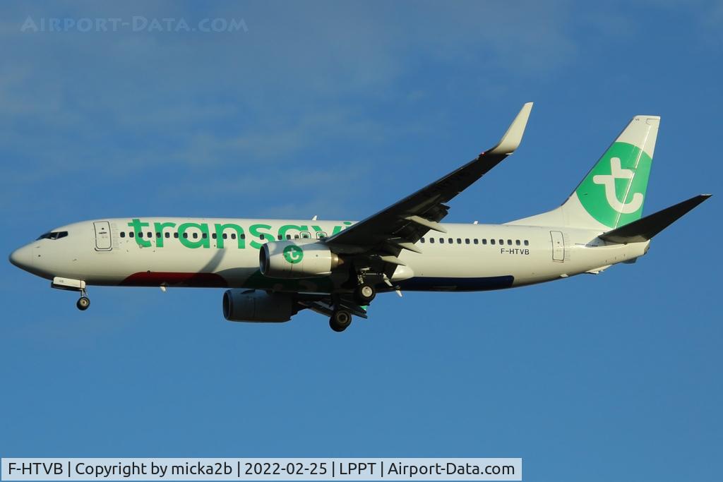 F-HTVB, 2016 Boeing 737-8K2 C/N 62161, Landing