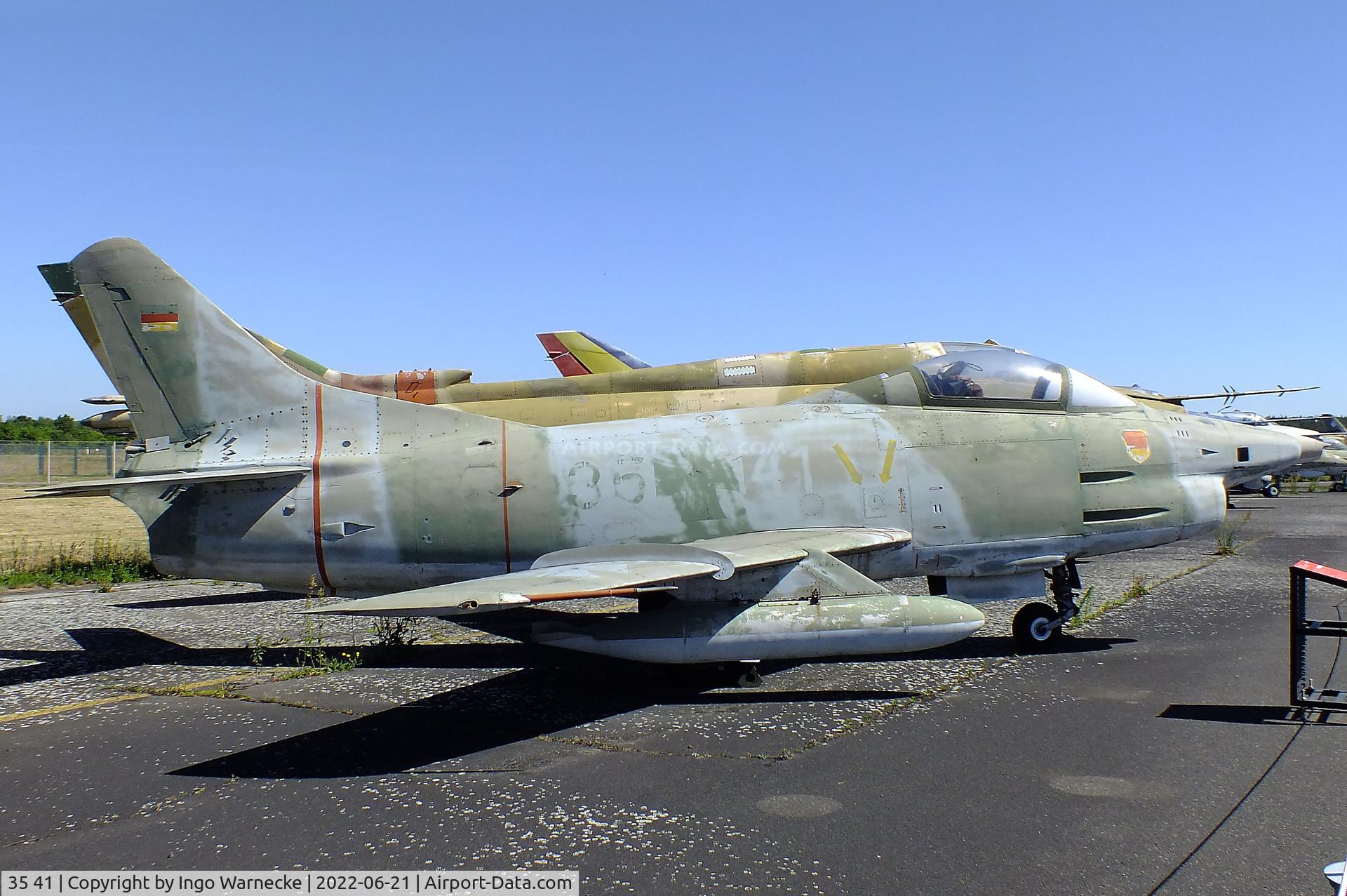 35 41, Fiat G-91R/4 C/N 113, FIAT G.91R/4 at the MHM Berlin-Gatow (aka Luftwaffenmuseum, German Air Force Museum)
